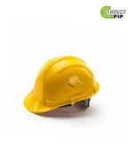 Casque de sécurité jeune pour projet de construction, offrant une protection fiable et confortable sur le chantier.